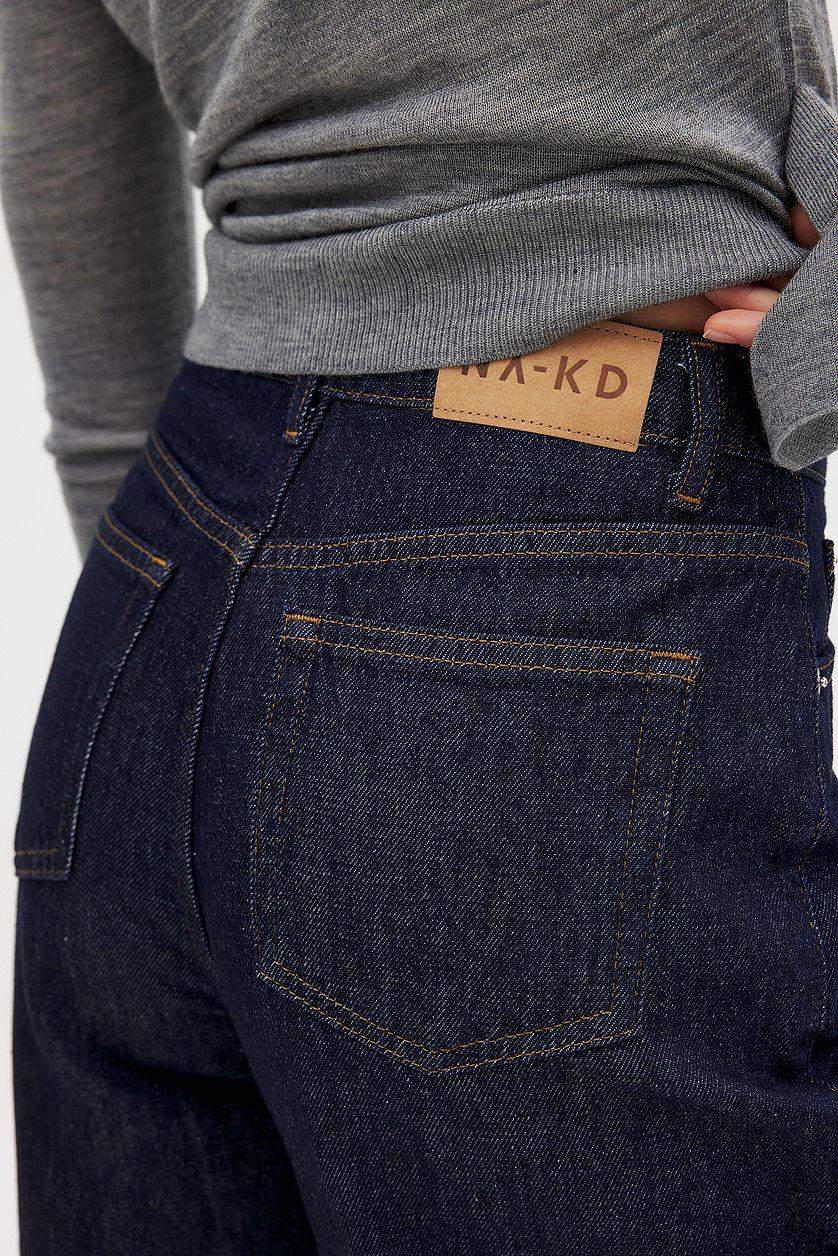 High Waist Extra Wide Leg Denim Product Image