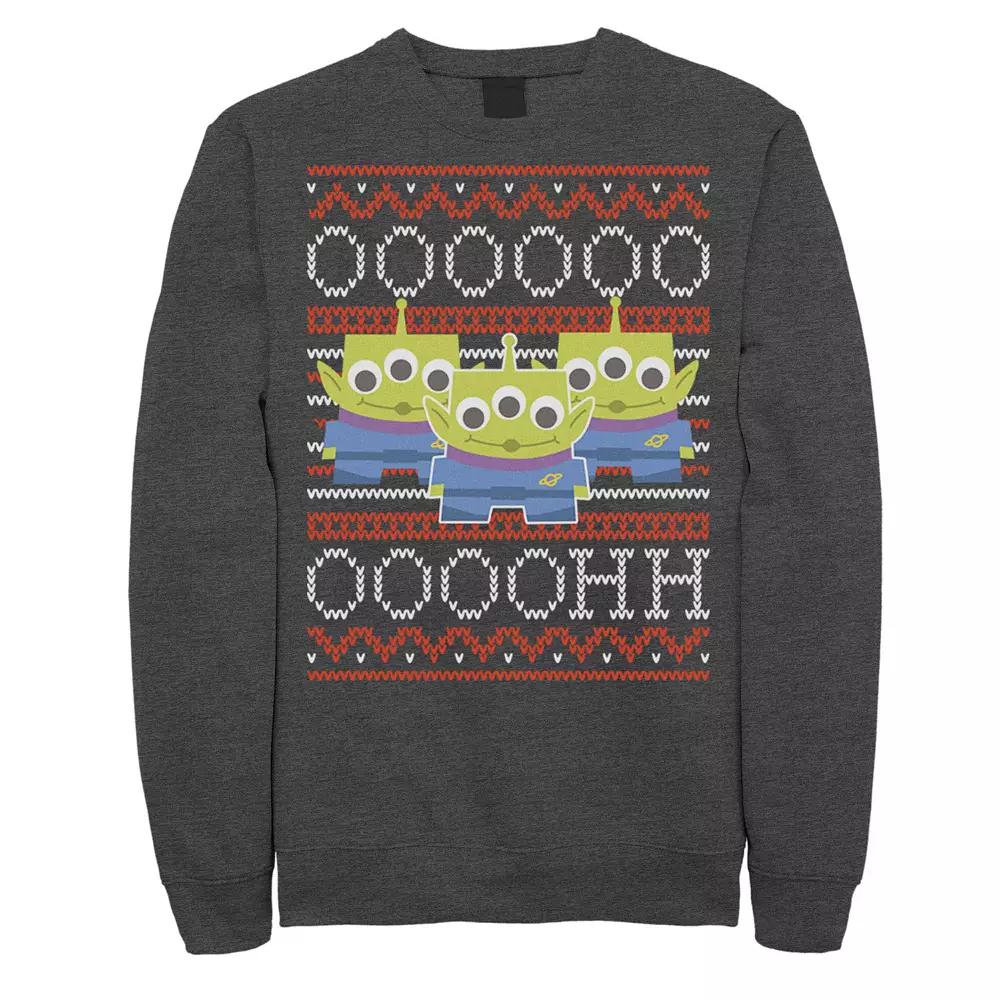 Men's Disney / Pixar Toy Story Aliens Ooooh Sweatshirt,  Product Image