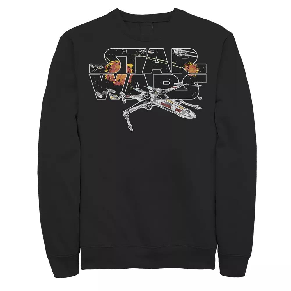 Men's Star Wars Basic X Wing Sweatshirt Pullover,  Product Image