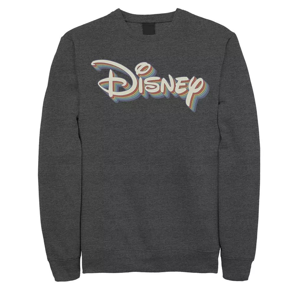 Men's Disney Rainbow 3D Logo Sweatshirt,  Product Image