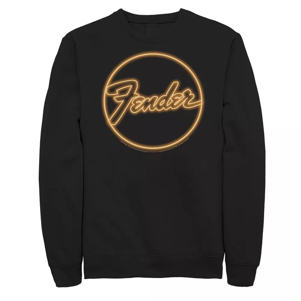 Big & Tall Fender Neon Logo Fleece Sweatshirt, Men's,  Product Image