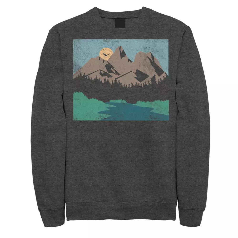 Men's Fifth Sun Outdoors Mountain Sketch Sweatshirt,  Product Image