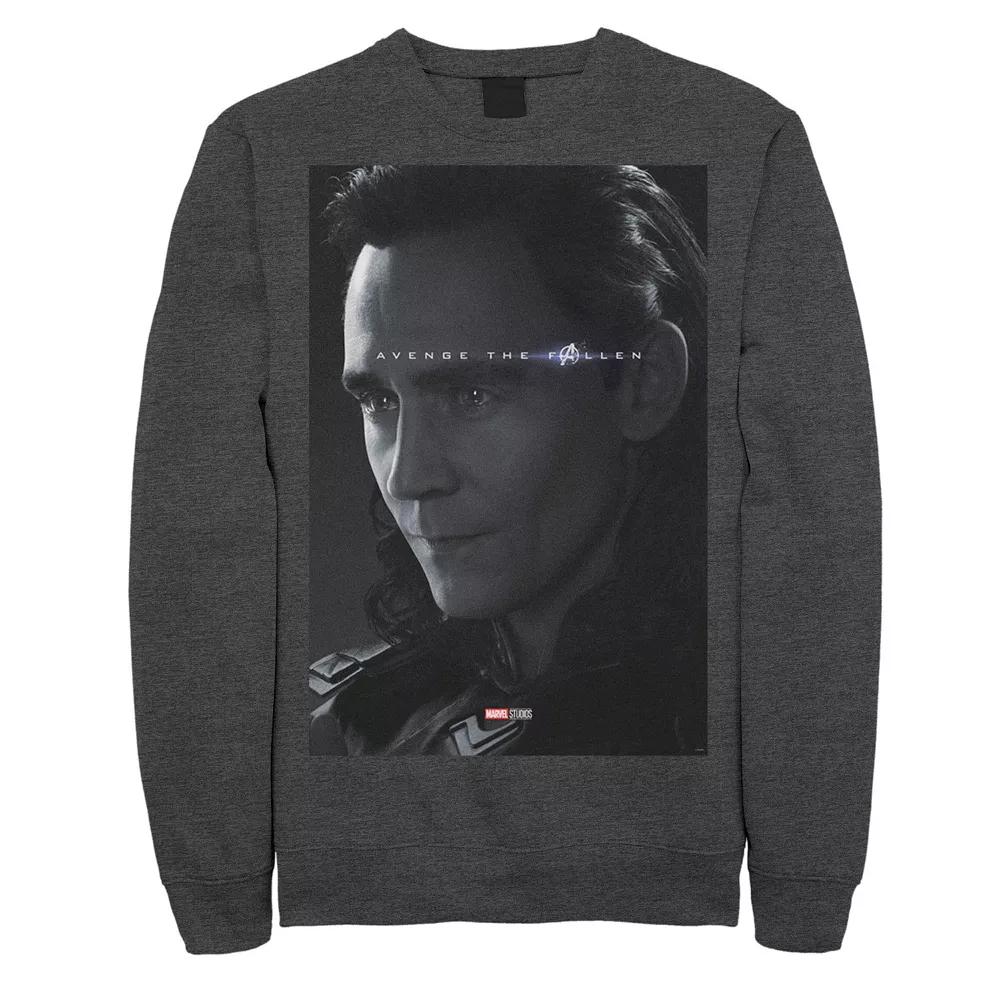 Men's Marvel Avengers Endgame Loki Avenge The Fallen Poster Tee,  Product Image