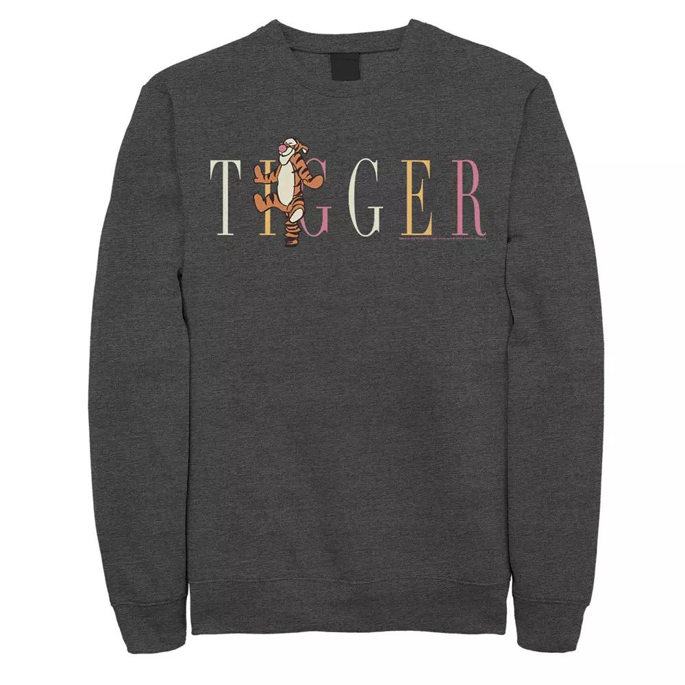 Disney's Winnie The Pooh Tigger Men's Name Title Sweatshirt,  Product Image