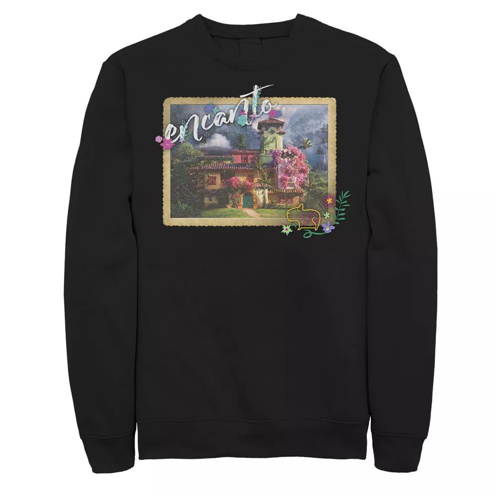 Disney's Encanto Men's House Framed Portrait Sweatshirt, Size: Medium, Black Product Image