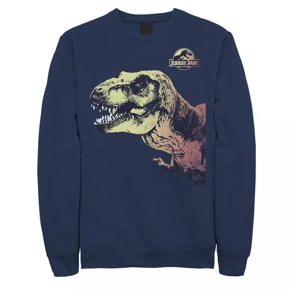 Men's Jurassic Park T-Rex Sunset Color Fil Product Image