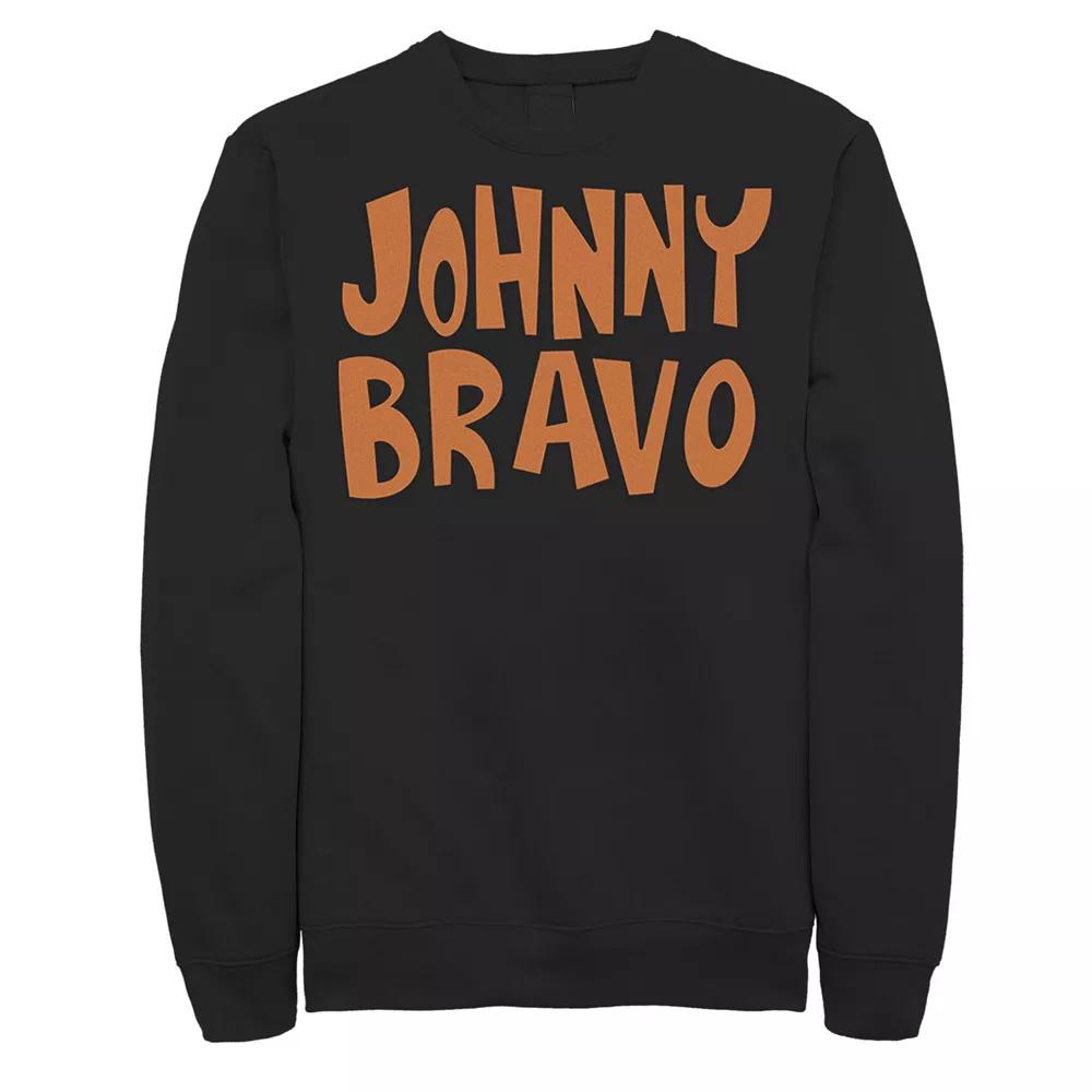 Men's Cartoon Network Johnny Bravo Logo Sweatshirt,  Product Image