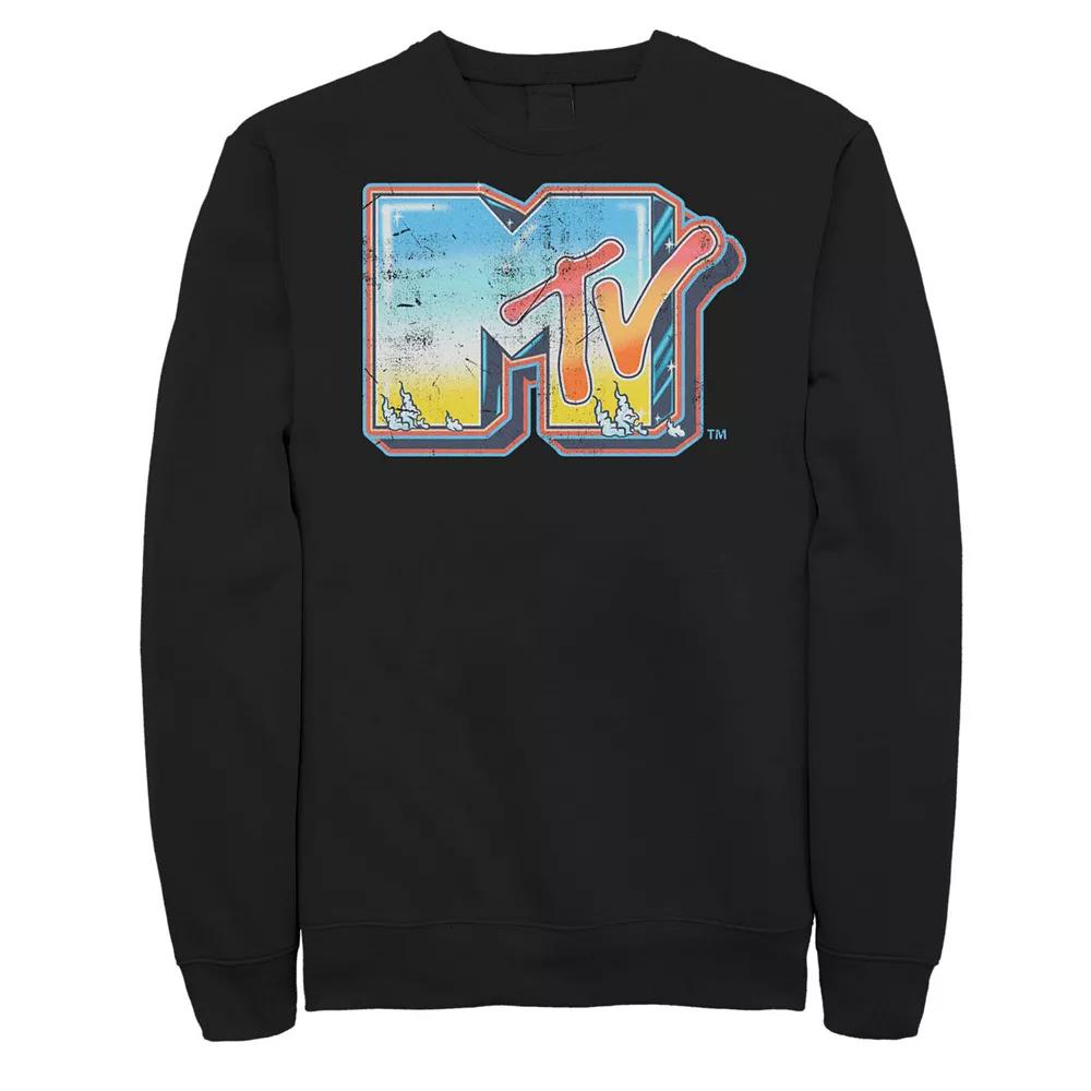 Big & Tall MTV Music Television Smokey Logo Sweatshirt, Men's,  Product Image