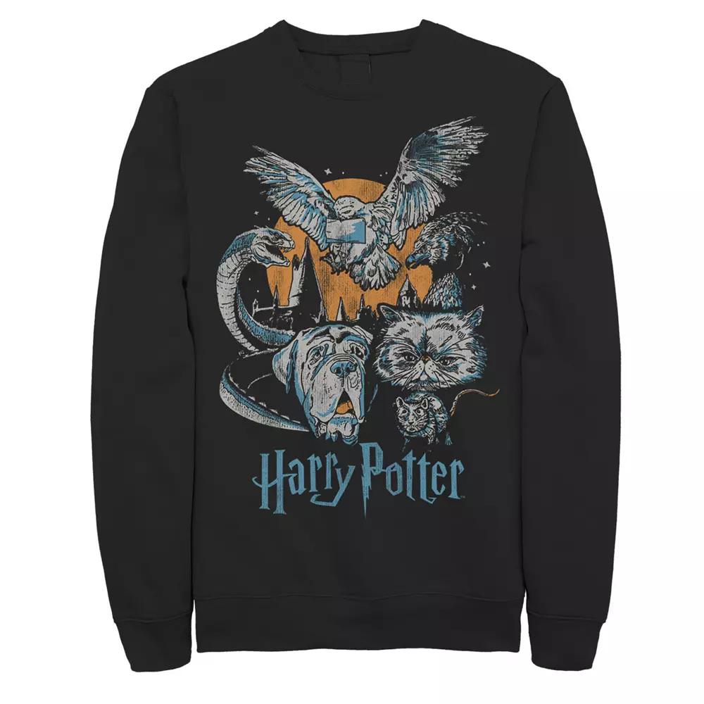 Men's Harry Potter Night Animal Poster Sweatshirt,  Product Image