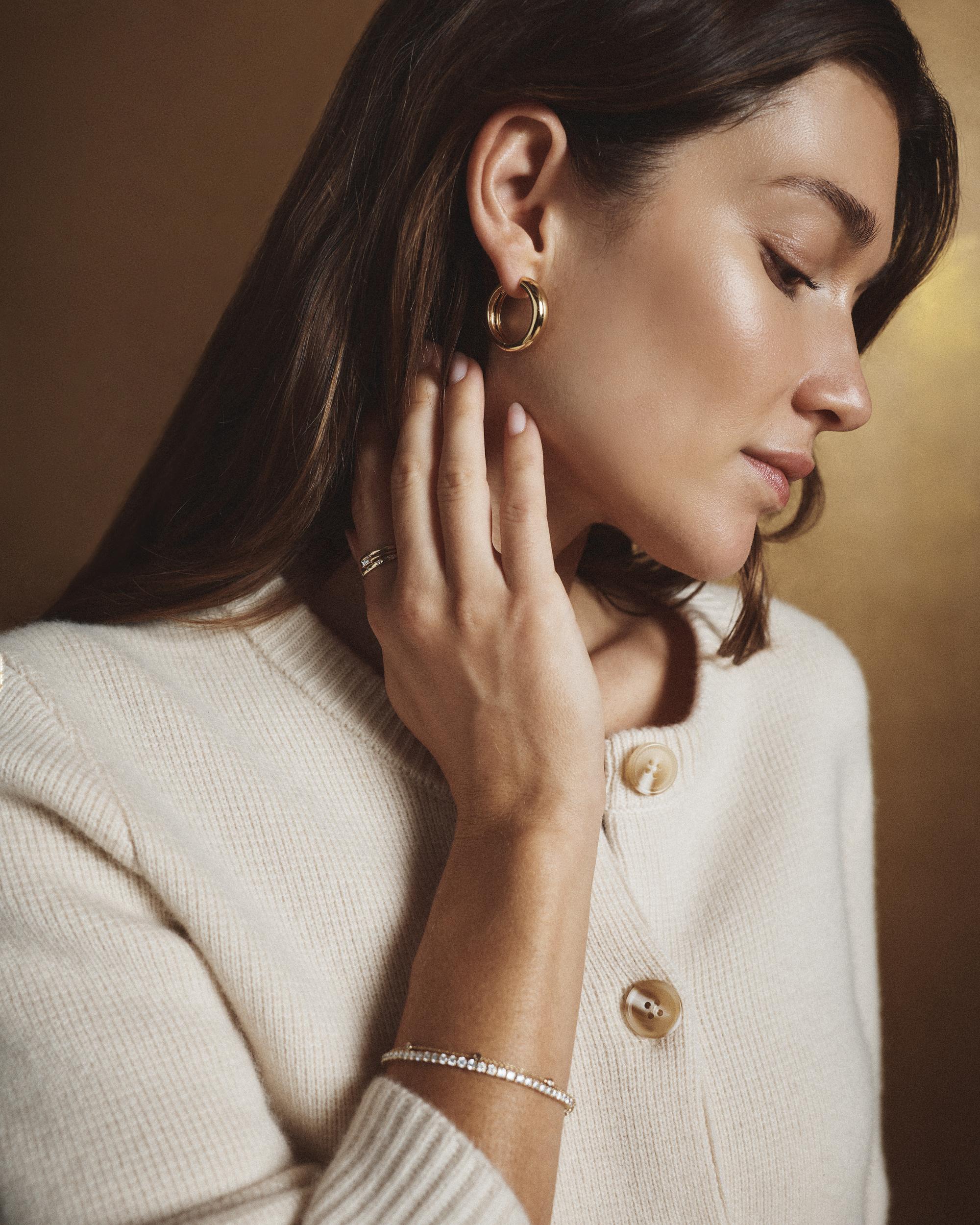 Quince | Women's Mongolian Cashmere Structured Cardigan Sweater Product Image