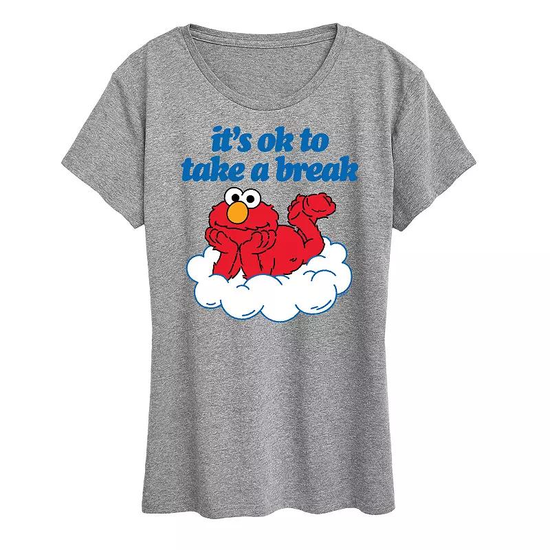 Women's Sesame Street Ok To Take A Break Graphic Tee,  Product Image