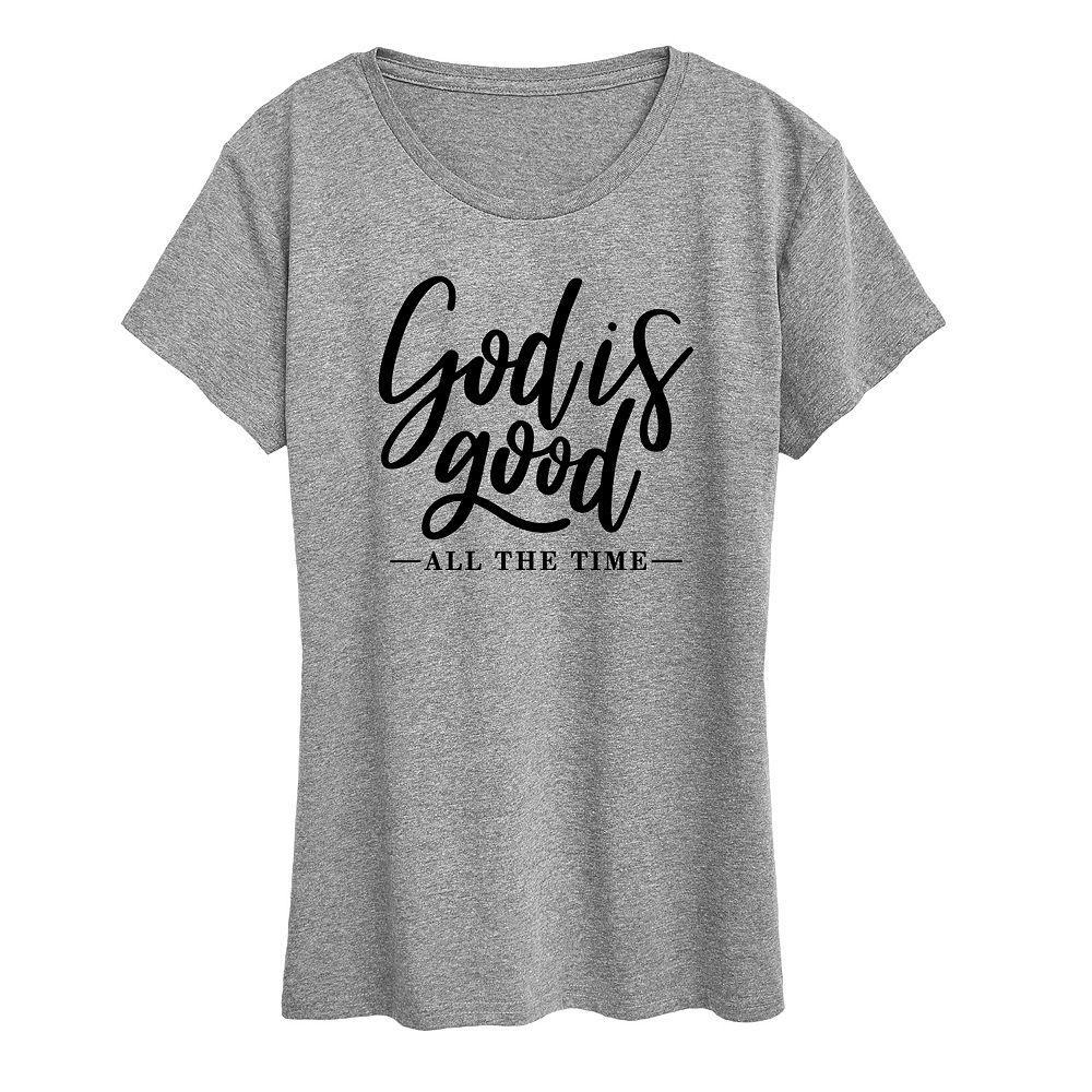 Women's God Is Good All The Time Graphic Tee, Girl's,  Product Image