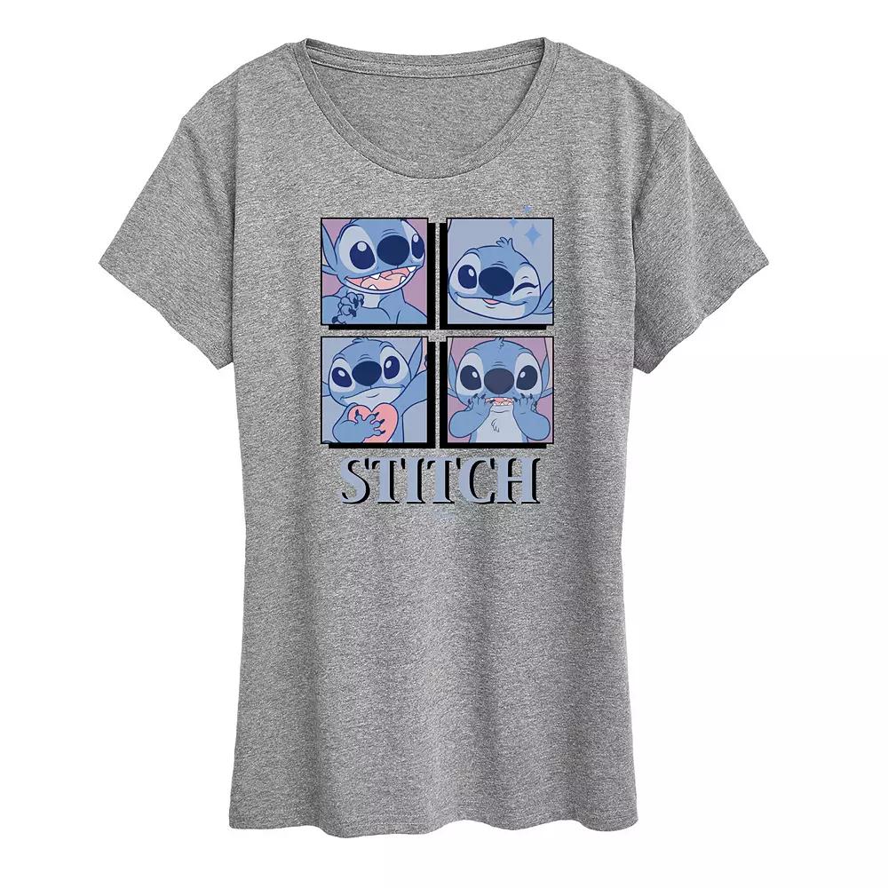 Disney's Lilo & Stitch Women's Grid Graphic Tee,  Product Image