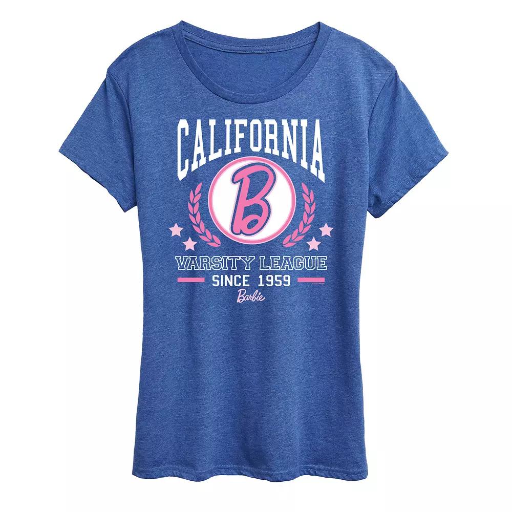 Women's Barbie® Varsity League Graphic Tee,  Product Image