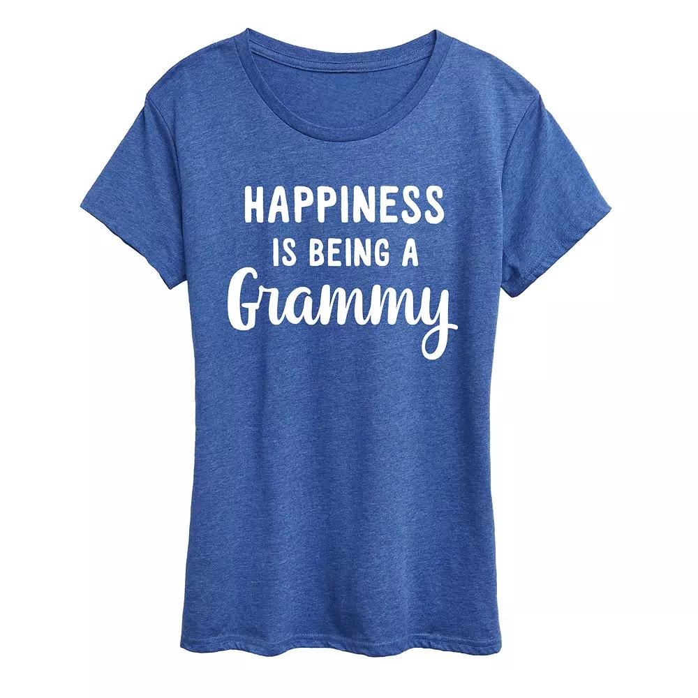 Women's Happiness is Being a Grammy Graphic Tee, Girl's,  Product Image