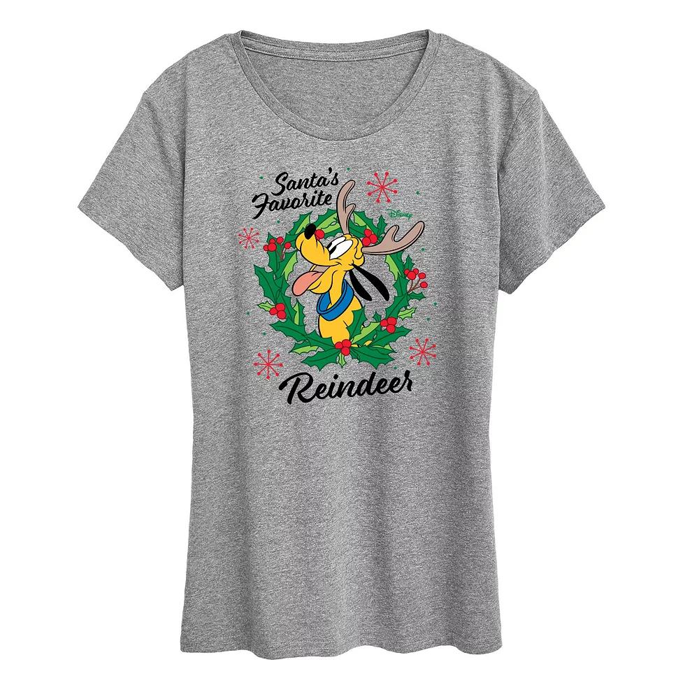 Womens Pete The Cat Friends Are Good Luck Graphic Tee Grey Gray Product Image