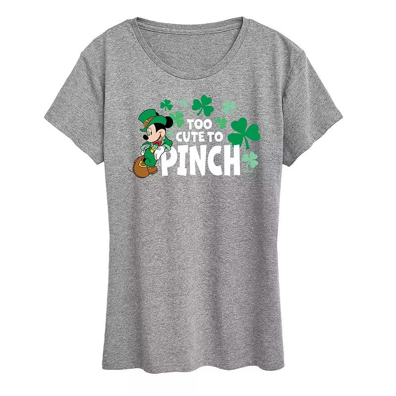 Disney's Mickey Mouse Women's Holiday Wreath Graphic Tee, Girl's,  Product Image
