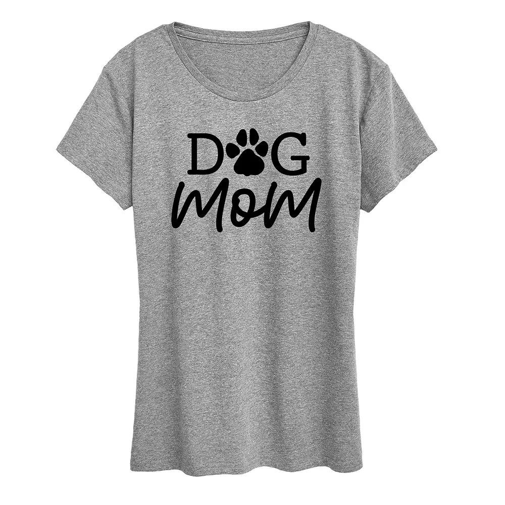 Women's Dog Mom Graphic Tee, Girl's,  Product Image