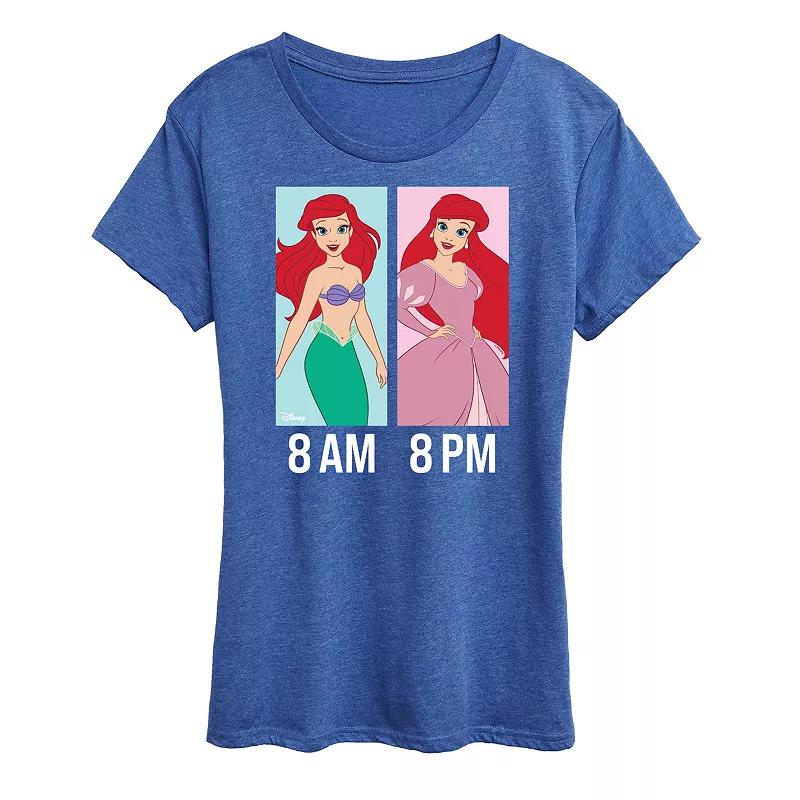 Disney Princess Ariel Women's AM to PM Graphic Tee,  Product Image