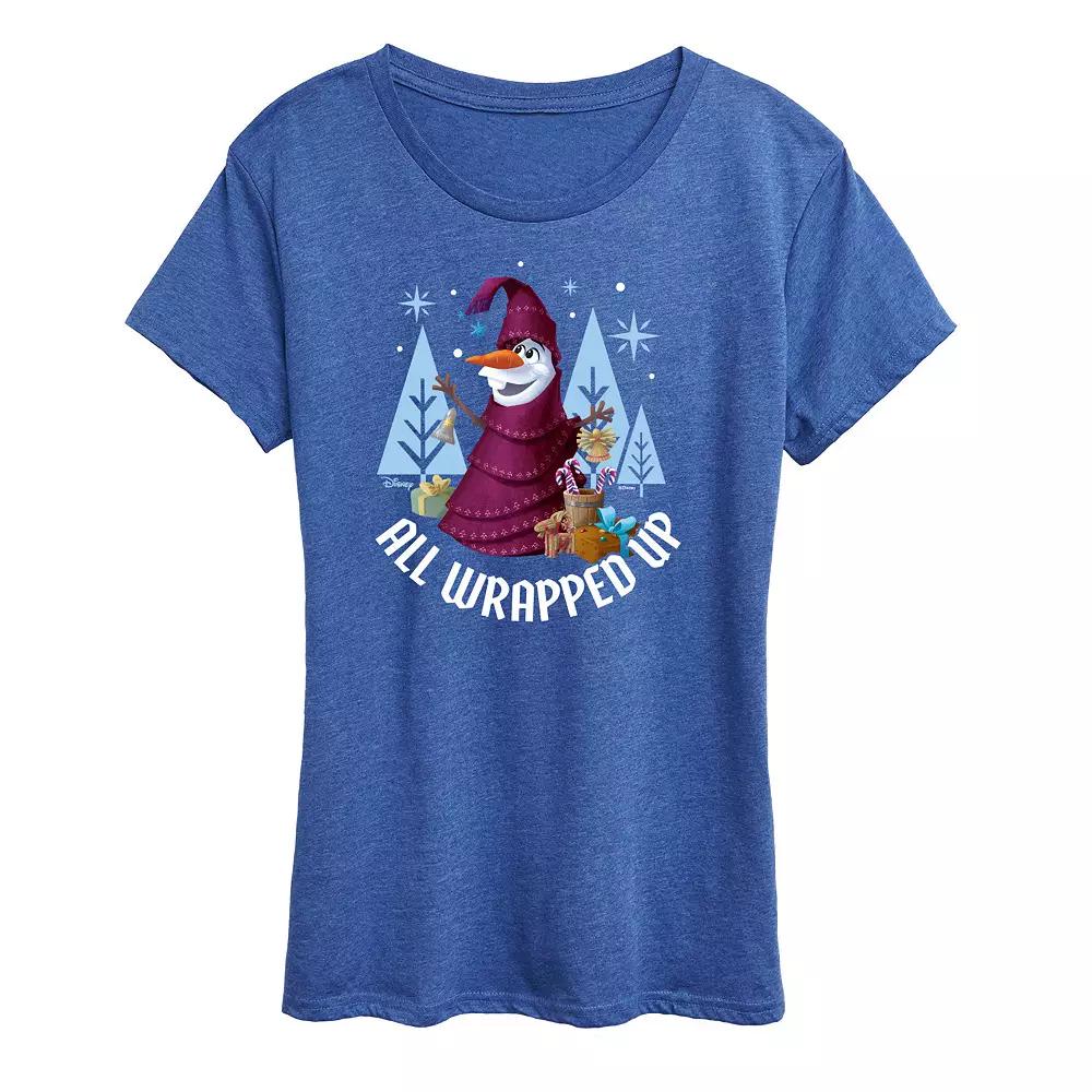 Disney's Frozen 2 Women's All Wrapped Up Graphic Tee, Girl's,  Product Image