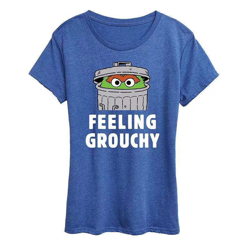 Women's Sesame Street Feeling Grouchy Graphic Tee,  Product Image