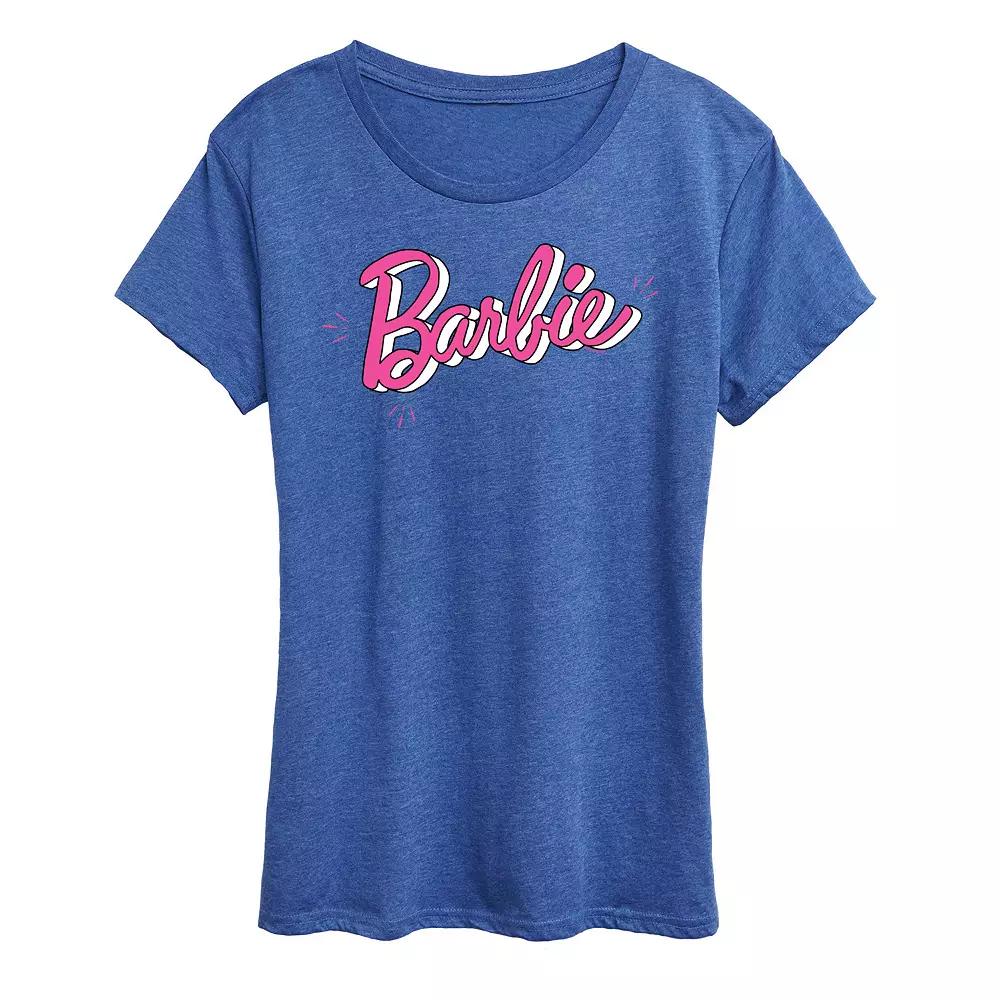 Women's Barbie® Sketch Logo Graphic Tee, Girl's,  Product Image