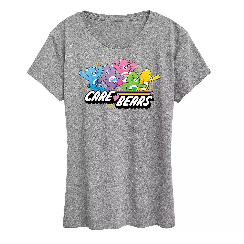 Women's Care Bears Unlock The Magic Logo Group Graphic Tee,  Product Image