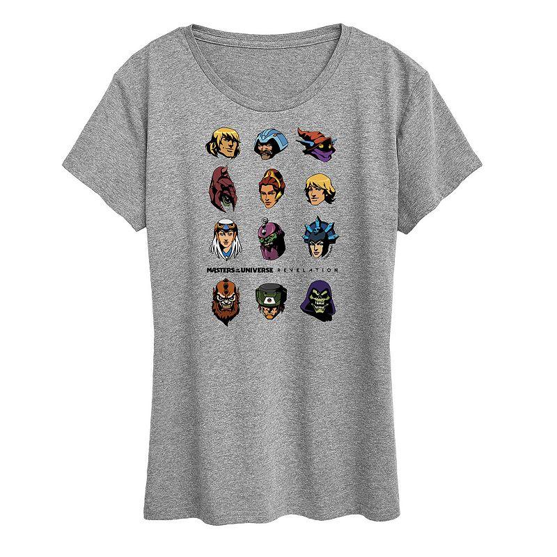 Women's Masters of the Universe Faces Graphic Tee,  Product Image