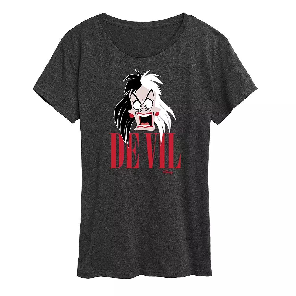 Disney's 101 Dalmations Cruella Women's Graphic Tee,  Product Image