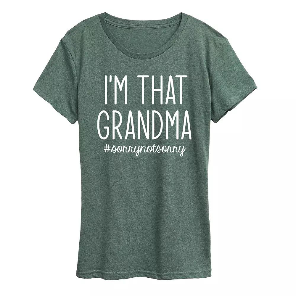 Women's I'm That Grandma Graphic Tee, Girl's,  Product Image
