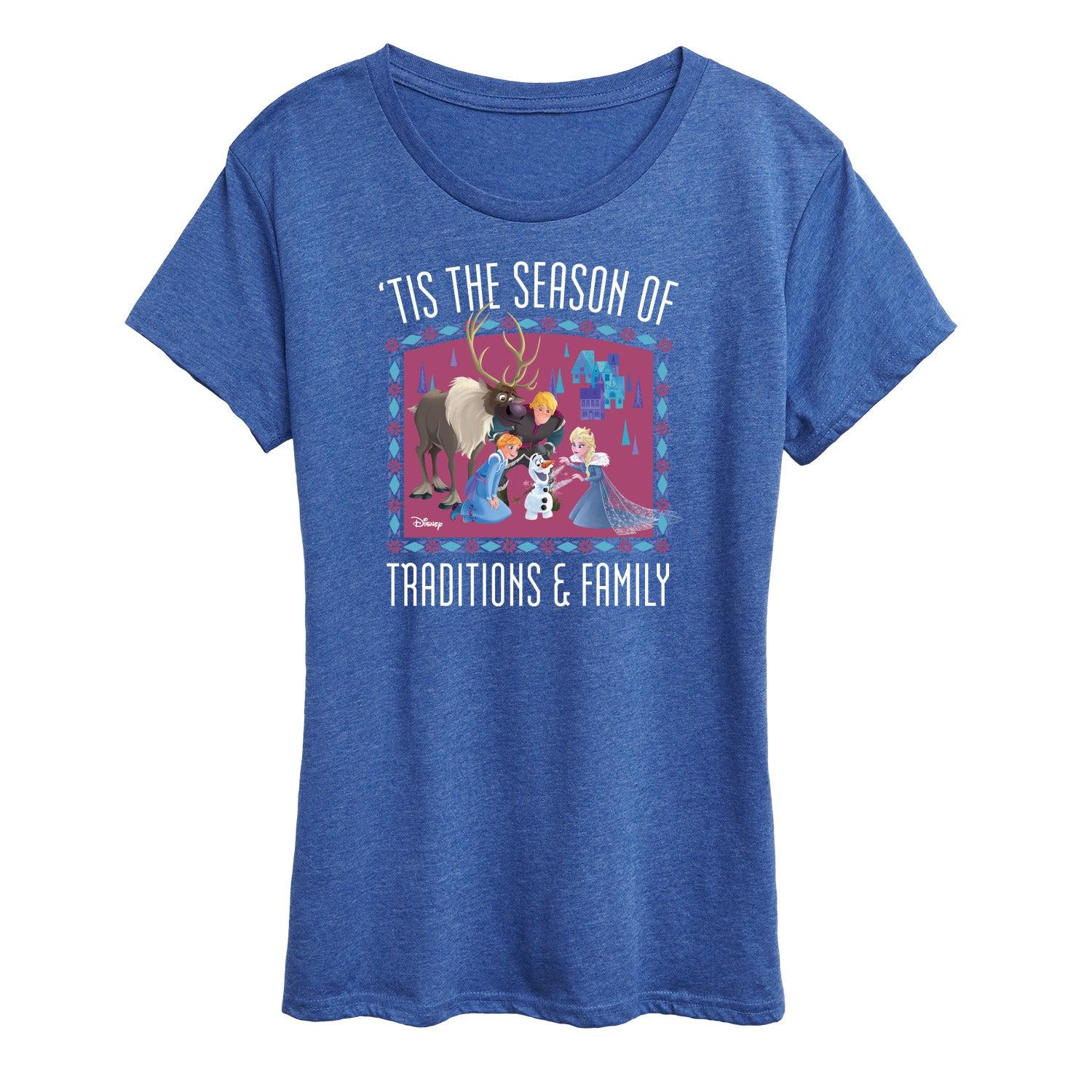 Disney's Frozen 2 Women's 'Tis The Season Graphic Tee, Girl's,  Product Image