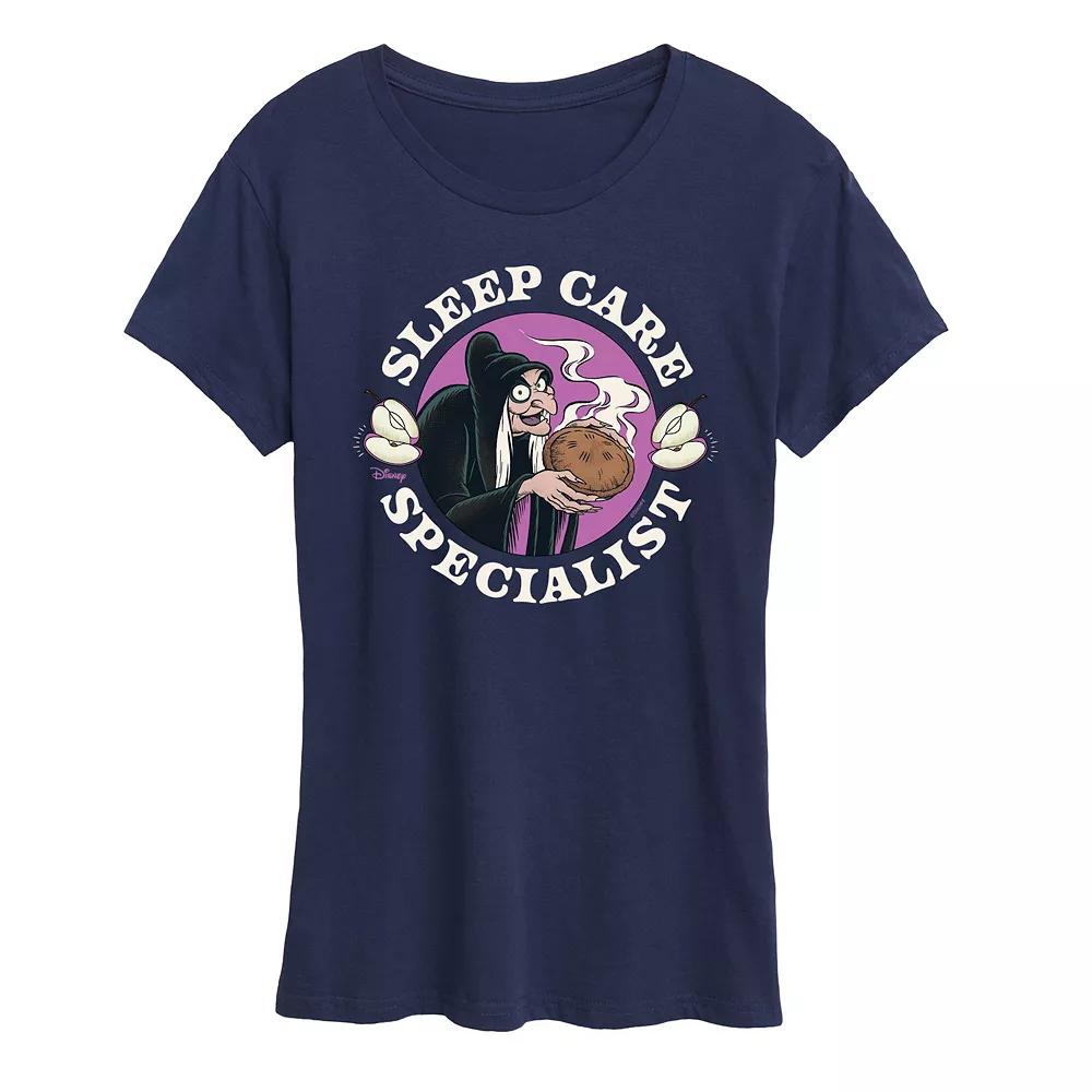 Disney's Snow White and the Seven Dwarfs Evil Queen Women's Sleep Care Graphic Tee,  Product Image