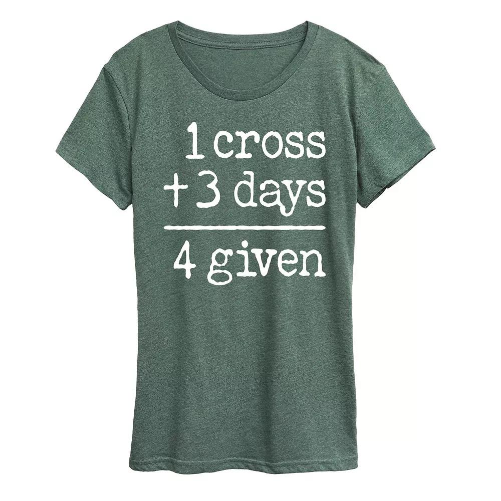 Women's One Cross Three Days Graphic Tee,  Product Image