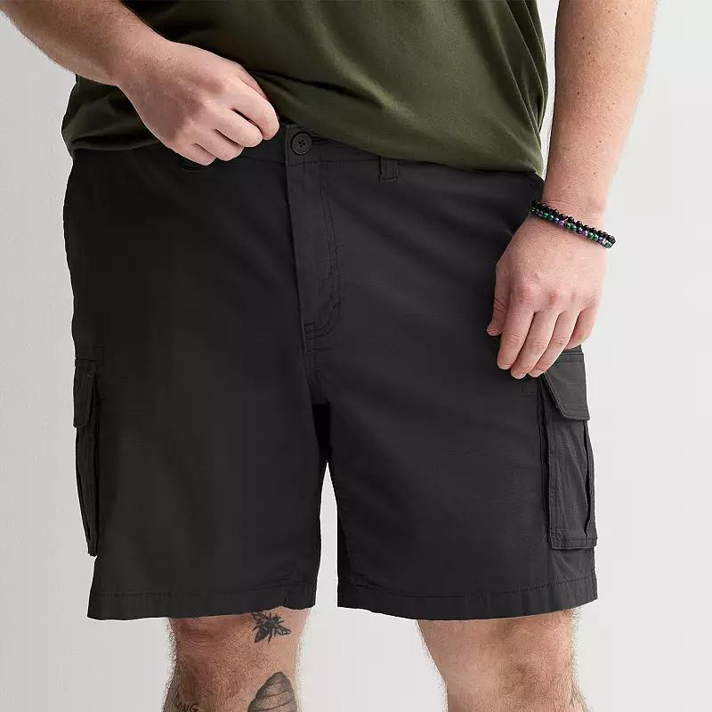 Big & Tall Sonoma Goods For Life® Flexwear Everyday Cargo Shorts, Men's, Size: 52, Iron Ore Product Image