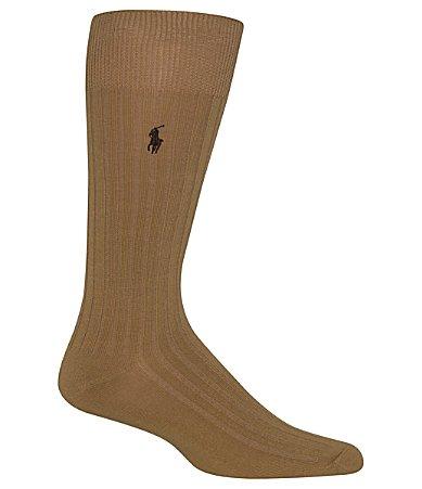 Polo Ralph Lauren Solid Cotton Rib Crew Socks Product Image