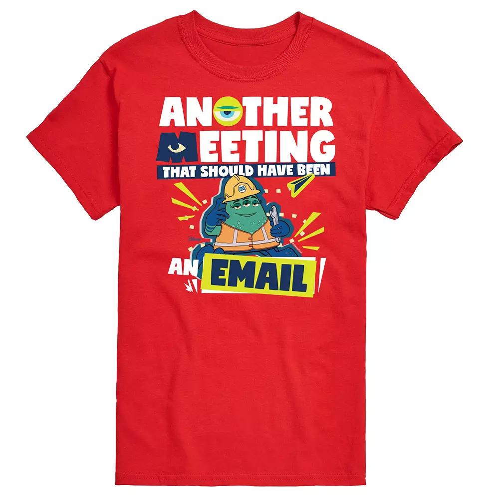 Disney / Pixar's Monsters At Work Men's Meeting Graphic Tee,  Product Image