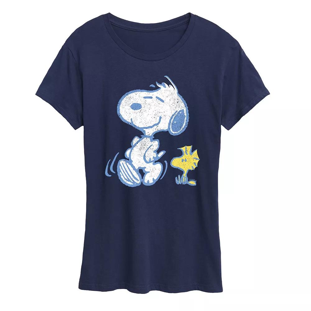 Women's Peanuts Pastels Graphic Tee, Girl's,  Product Image
