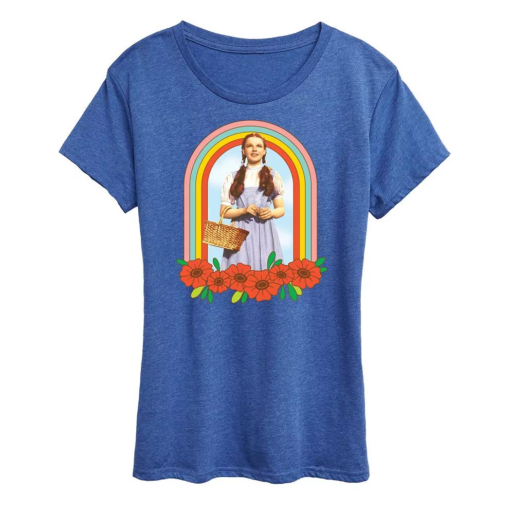 Women's Wizard of Oz Dorothy Rainbow Graphic Tee, Girl's,  Product Image