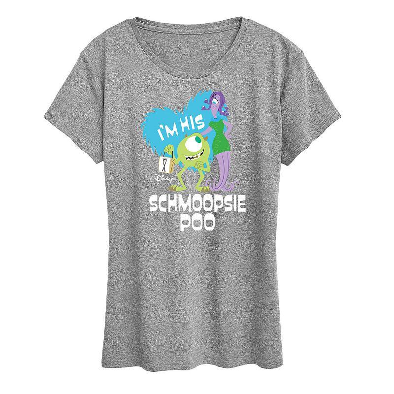 Disney / Pixar's Monsters Inc. Women's Schmoopsie Poo Graphic Tee,  Product Image