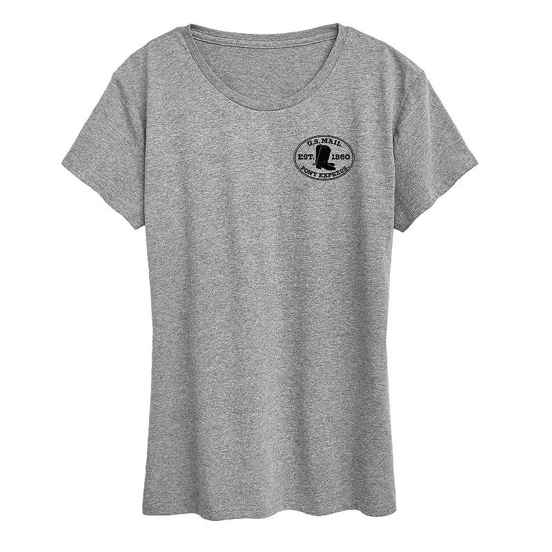 Women's USPS Pony Express Graphic Tee,  Product Image