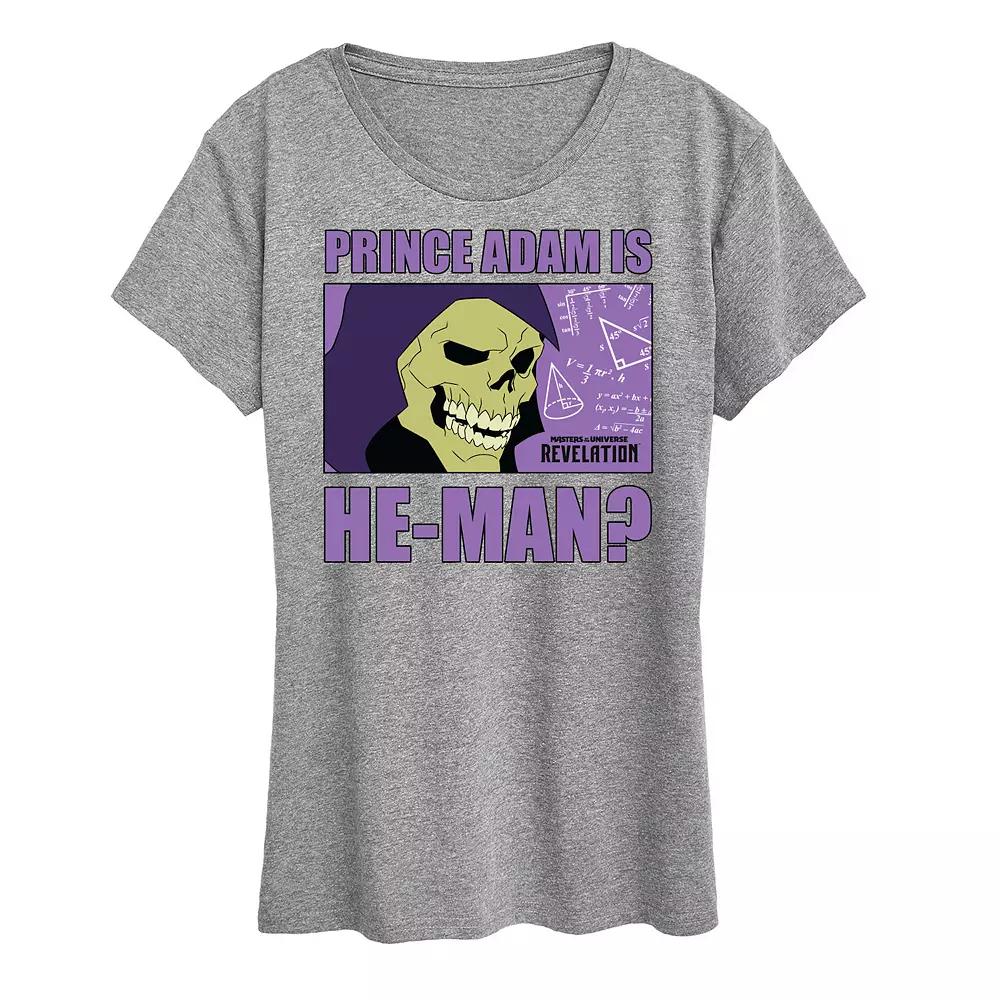 Women's Masters of the Universe Prince Adam Graphic Tee,  Product Image