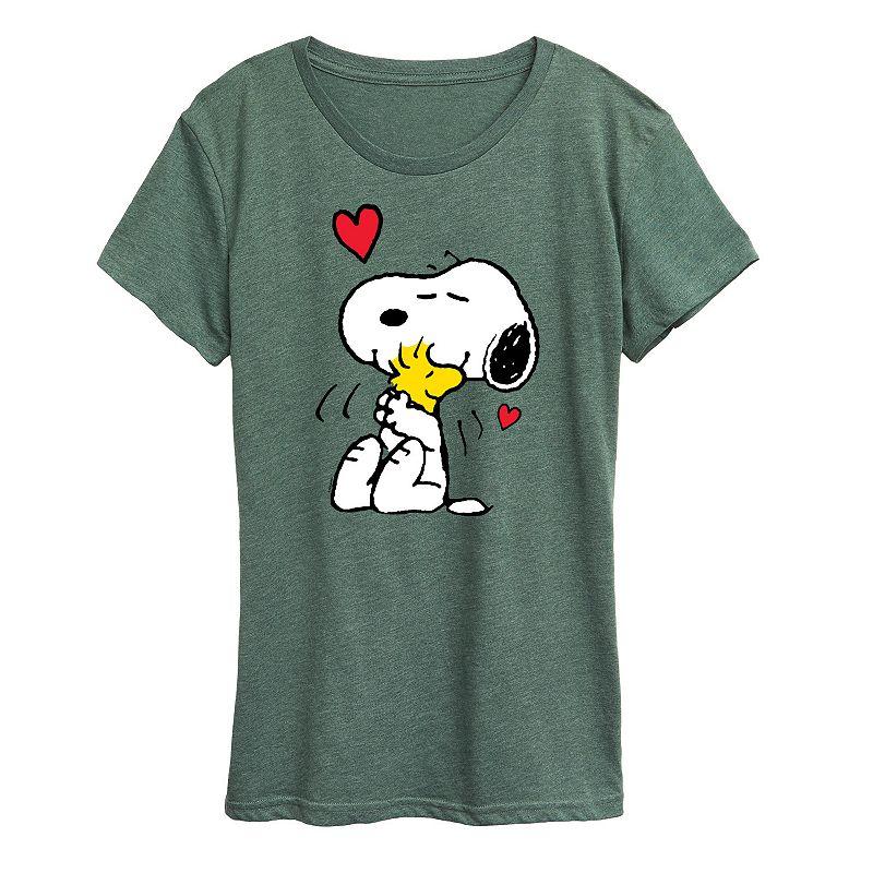 Women's Peanuts Lots Of Love Graphic Tee,  Product Image