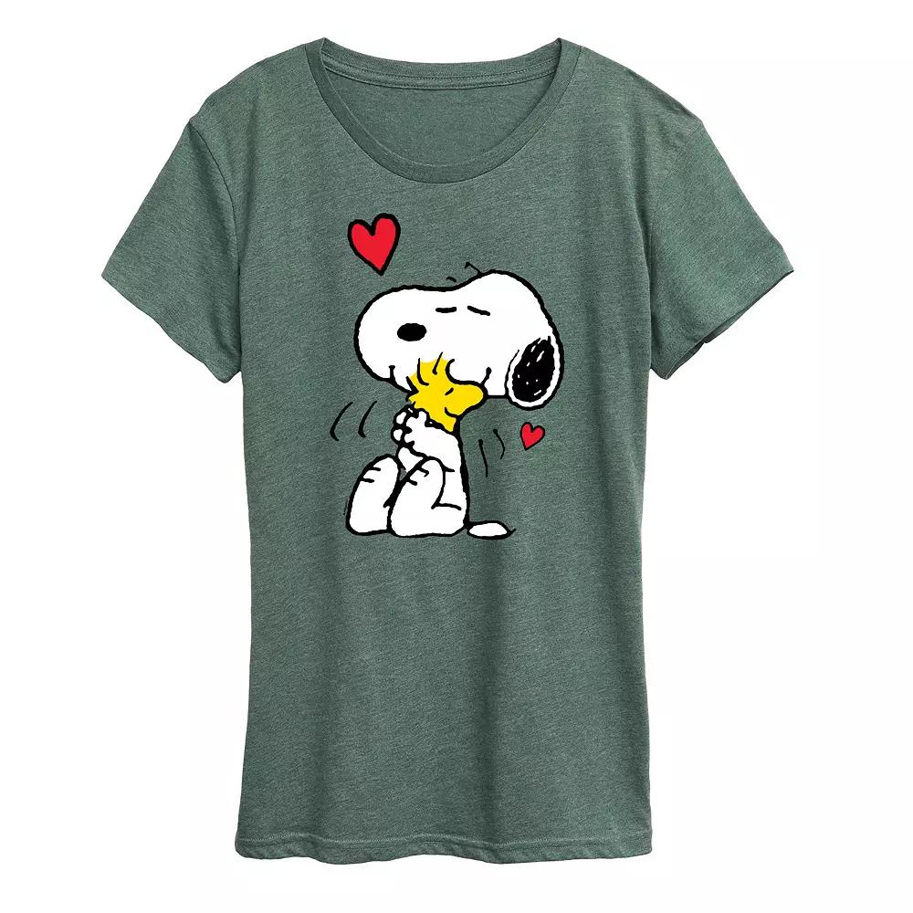 Women's Peanuts Lots Of Love Graphic Tee,  Product Image