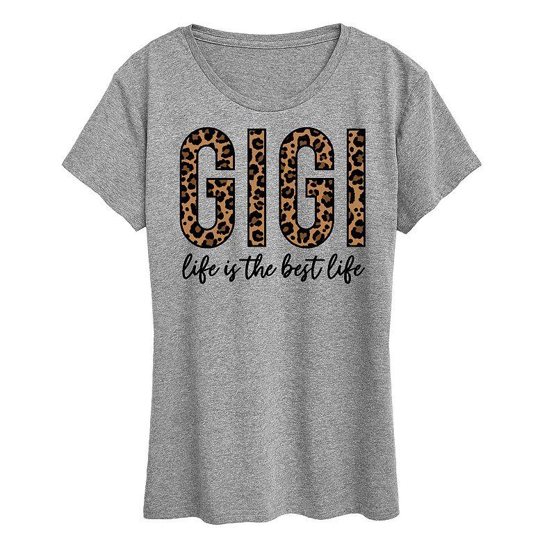 Women's Gigi Life Is The Best Life Graphic Tee,  Product Image