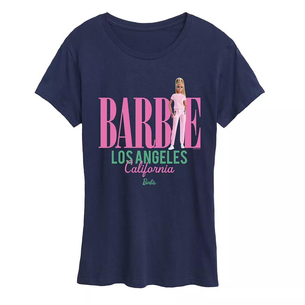 Women's Barbie® Los Angeles Graphic Tee,  Product Image