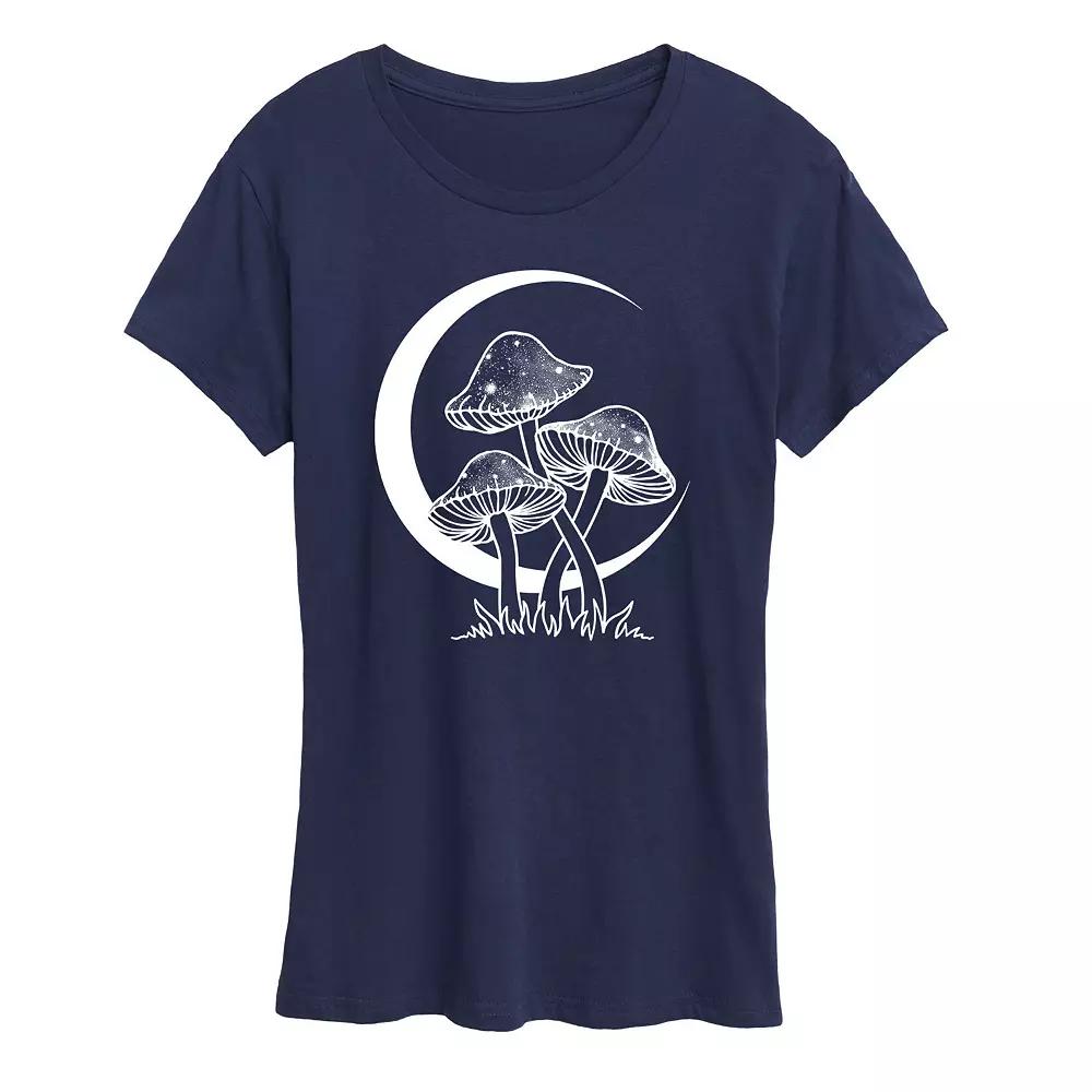 Women's Celestial Mushrooms Graphic Tee, Girl's,  Product Image