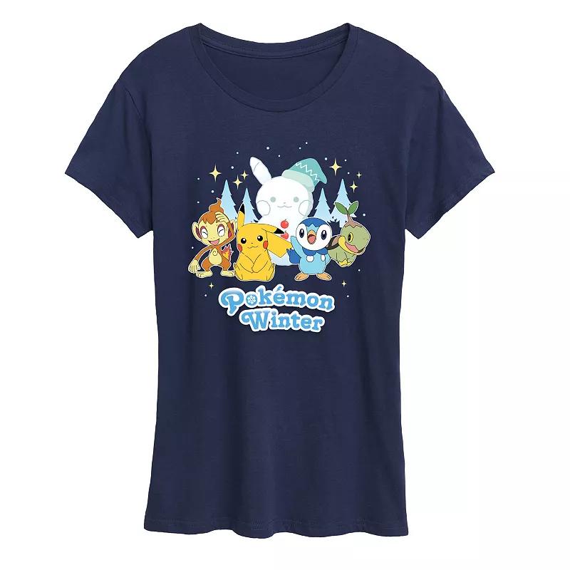 Women's Pokemon Winter Tee,  Product Image