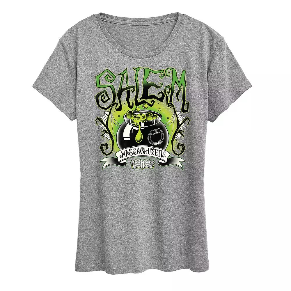 Women's Salem Witchy Collegiate Graphic Tee,  Product Image