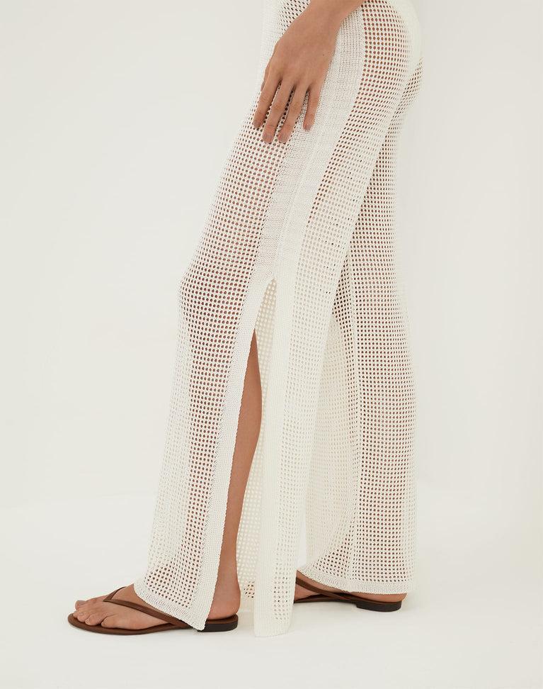 Knit Valerie Pants - Off White Product Image