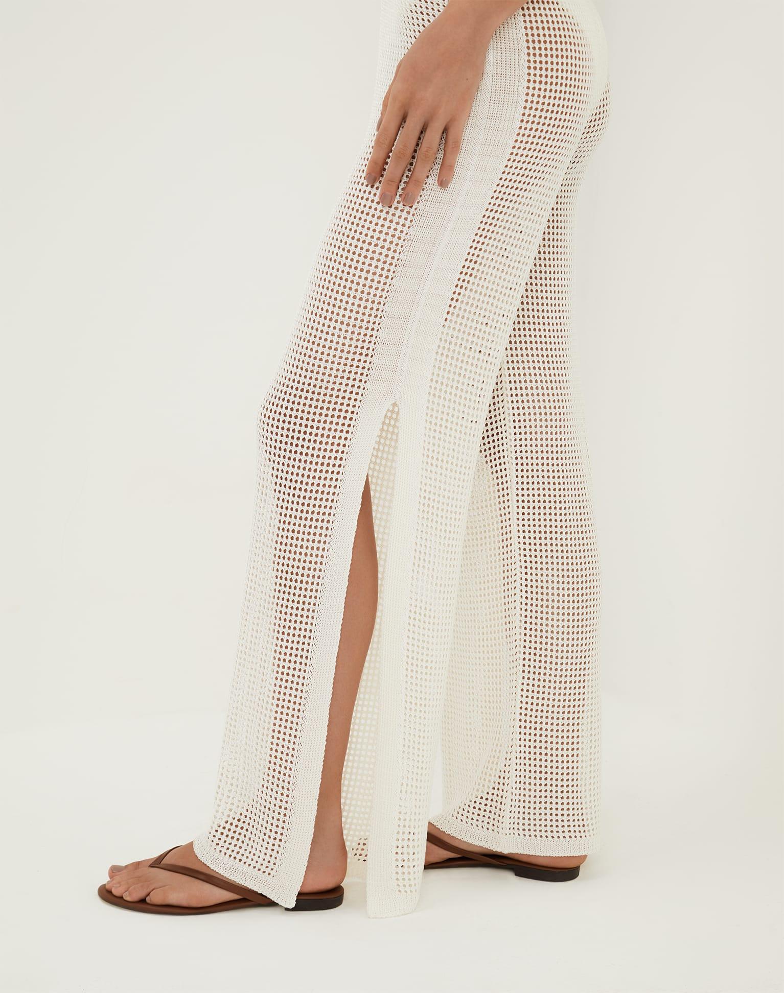 Knit Valerie Pants - Off White Product Image